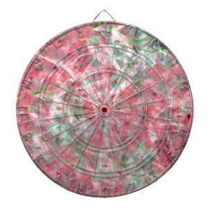 Abstracte expressionist Dans in Roze en Groen Dartbord