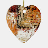 Abstracte expressionist keramisch ornament (Rechts)