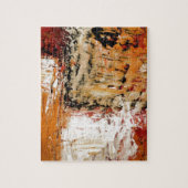 Abstracte expressionist legpuzzel (Verticaal)