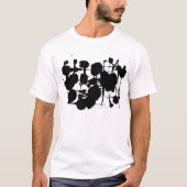 Abstracte expressionist t-shirt (Voorkant)