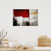 Abstracte expressionistische Prints van het Poster (Keuken)