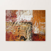 Abstracte expressionistische schilderijen legpuzzel (Horizontaal)