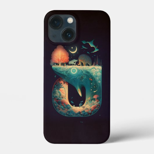 Abstracte Fantasieën Wereld van Onmogelijke Object Case-Mate iPhone Case (Achterkant)