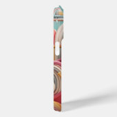 Abstracte fantasievormen in pasteltinten Case-Mate iPhone case (Achterkant / Rechts)