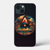 Abstracte Fantasiewereld van onmogelijke objecten Case-Mate iPhone Case (Achterkant)