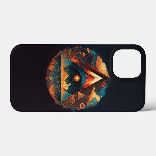 Abstracte Fantasiewereld van onmogelijke objecten Case-Mate iPhone Case (Achterkant (horizontaal))