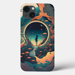 Abstracte Fantasiewereld van onmogelijke objecten Case-Mate iPhone Case