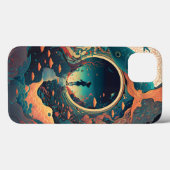 Abstracte Fantasiewereld van onmogelijke objecten Case-Mate iPhone Case (Achterkant (horizontaal))