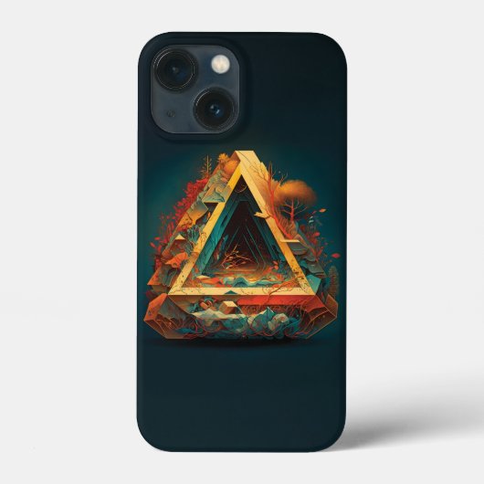Abstracte Fantasiewereld van onmogelijke objecten Case-Mate iPhone Case (Achterkant)