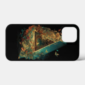 Abstracte Fantasiewereld van onmogelijke objecten Case-Mate iPhone Case (Achterkant (horizontaal))