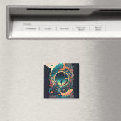 Abstracte Fantasiewereld van onmogelijke objecten Magneet (Insitu (Vaatwasser))