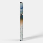 Abstracte Fantastische fractale kunst met blauw Case-Mate iPhone Case (Achterkant / Rechts)