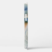 Abstracte Fantastische fractale kunst met blauw Case-Mate iPhone Case (Achterkant / Rechts)