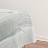 Abstracte Fantastische fractale kunst met blauw Tafelkleed (Voorbeeld)