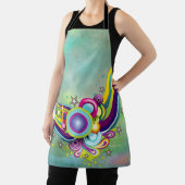 Abstracte Fantasy All-Over-Print Tanktop Schort (Insitu)