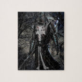 Abstracte Fantasy Black Knight Plague Legpuzzel (Verticaal)