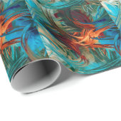 Abstracte Fantasy Cadeaupapier (Rol Hoek)