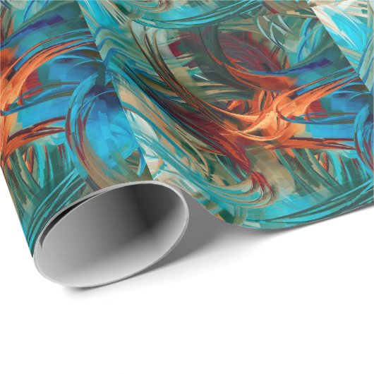 Abstracte Fantasy Cadeaupapier (Rol Hoek)