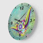 Abstracte Fantasy Grote Klok (Hoek)