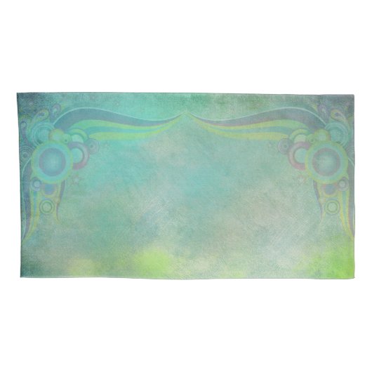 Abstracte Fantasy Kussensloop (Achterkant-Rechts)