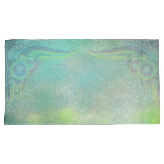 Abstracte Fantasy Kussensloop (Voorkant-Rechts)