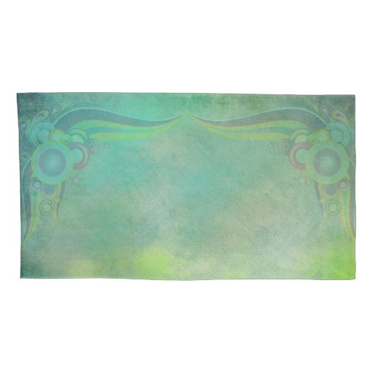 Abstracte Fantasy Kussensloop (Achterkant-Rechts)