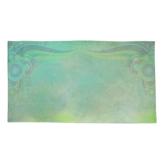 Abstracte Fantasy Kussensloop (Achterkant-Links)