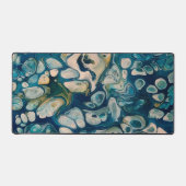 Abstracte Fantasy onder water Bureaumat (Voorkant)