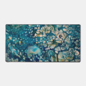Abstracte Fantasy onder water Bureaumat (Voorkant)