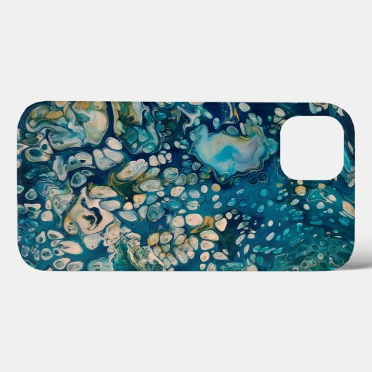 Abstracte Fantasy onder water Case-Mate iPhone Case (Achterkant (horizontaal))