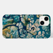 Abstracte Fantasy onder water Case-Mate iPhone Case (Achterkant (horizontaal))