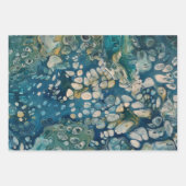 Abstracte Fantasy onder water Inpakpapier Vel (Voorkant)