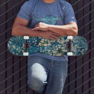 Abstracte Fantasy onder water Persoonlijk Skateboard