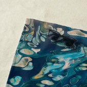 Abstracte Fantasy onder water Strandlaken (In situ)