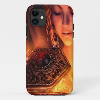 Abstracte Fantasy Pandorras Magic Box iPhone 11 Hoesje