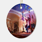 Abstracte Fantasy Peter Pan Celebration Keramisch Ornament (Links)