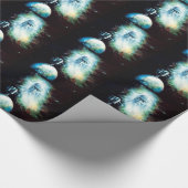 Abstracte Fantasy Zeus Waters World Cadeaupapier (Hoek)