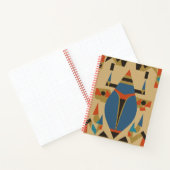 Abstracte faraonische kunst notitieboek (Binnen)