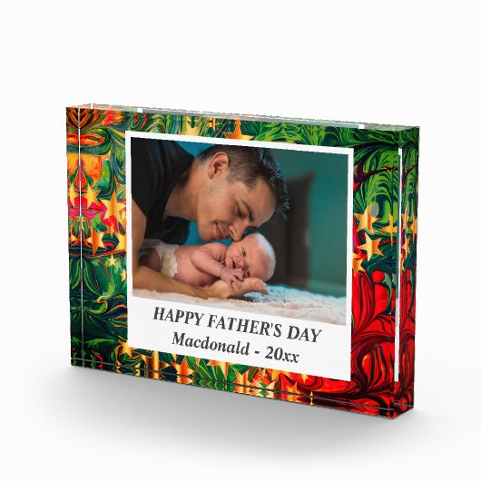 ABSTRACTE FATHERS DAY FOTOBLOKKEN (Rechts)