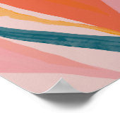 Abstracte fauna poster (Hoek)