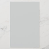 Abstracte Faux Gold-penseelstreken op grijs Flyer (Achterkant)