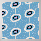 Abstracte feestelijke middenstand poster (Voorkant)