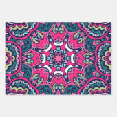 Abstracte feestvreugde: naadloos feestelijk inpakpapier vel (Voorkant 3)