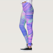 abstracte feniksveren leggings (Links)