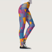 Abstracte Fiesta #4 Leggings (Rechts)