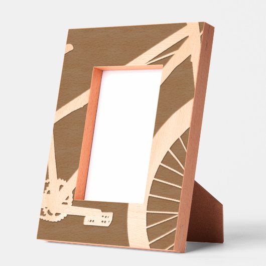 Abstracte fiets gegraveerde lijstjes (Links)