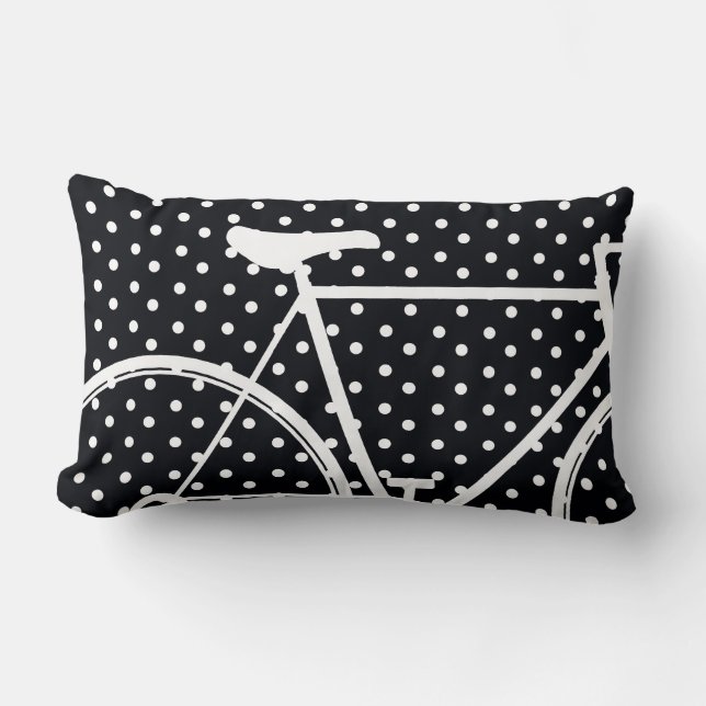 Abstracte fiets kussen (Voorkant)