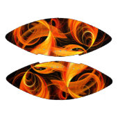 Abstracte Fireball Art American Football (Panelen)