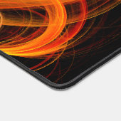 Abstracte Fireball Art Bureaumat (Hoek)