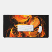 Abstracte Fireball Art Bureaumat (Keyboard & Muis)